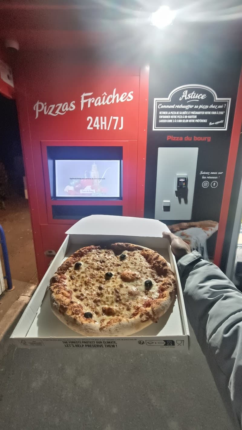 Distributeur de pizza du bourg