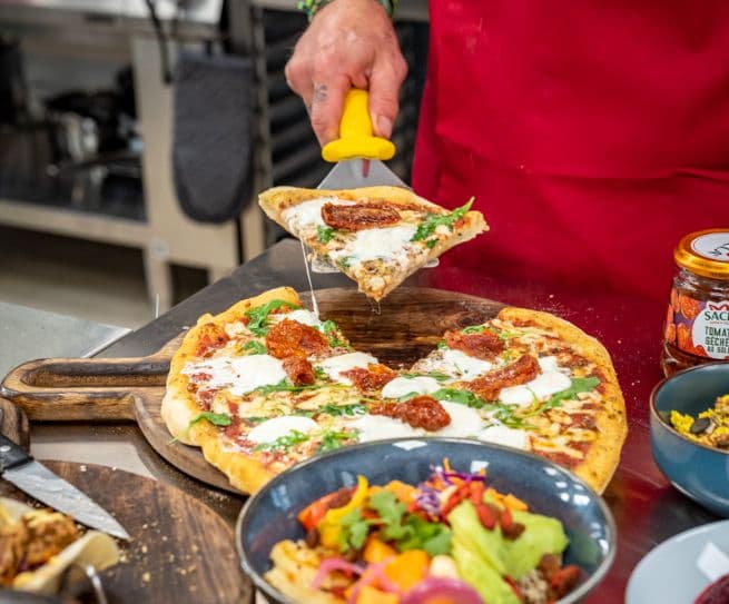 Happy Pizza by Rainbow Kitchen